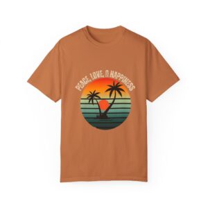 Sunset in Island -Dyed T-shirt